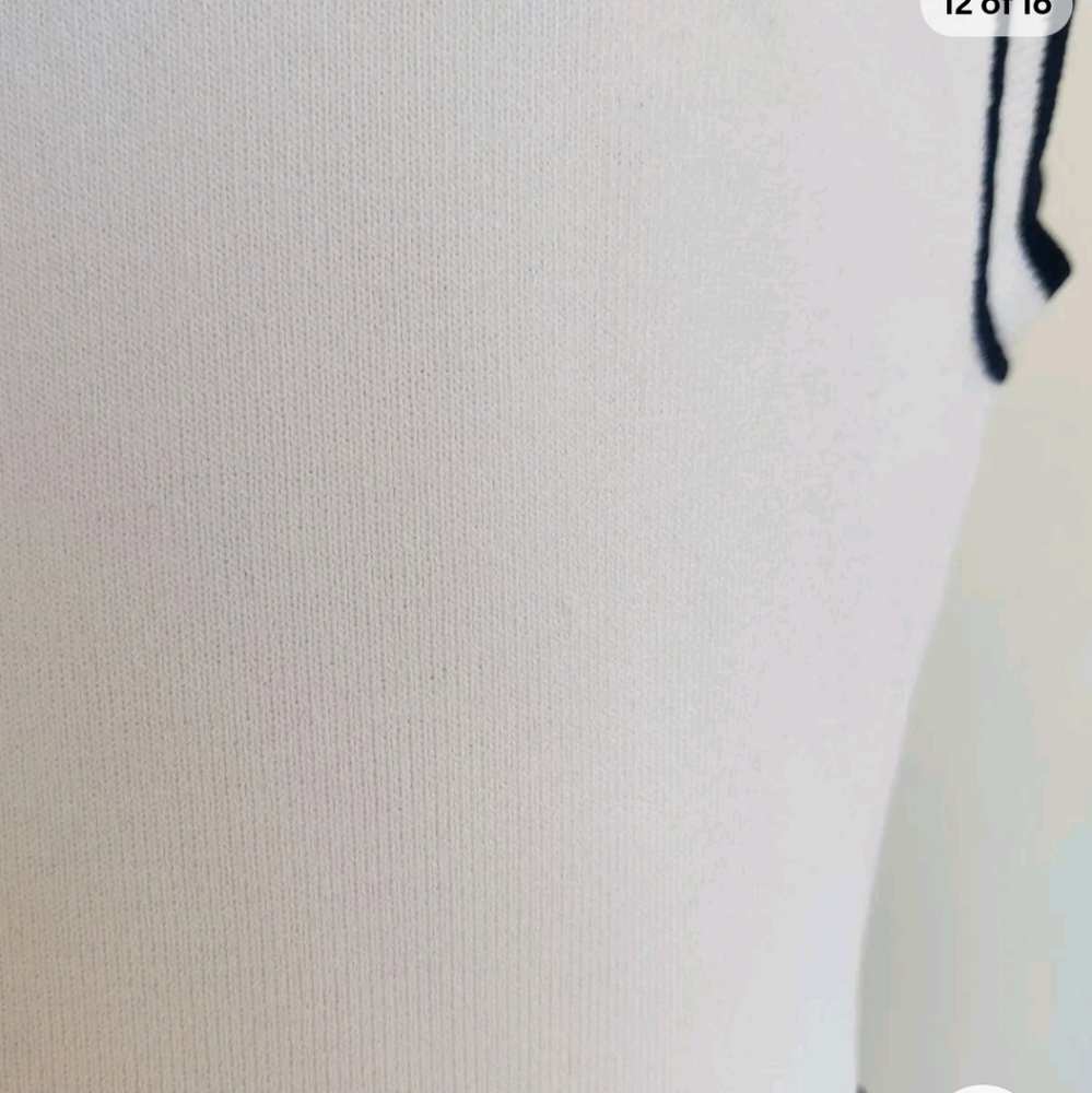 NWTCTed Baker US 16 white black cocktail STREACH Dress - Picture 5 of 15